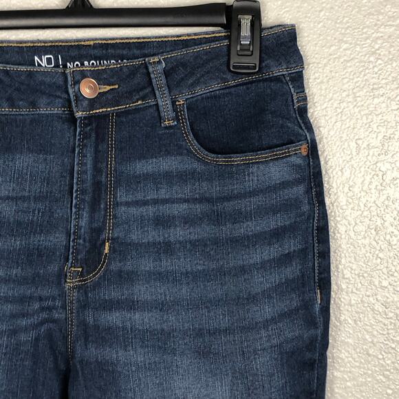 No Boundaries Juniors Size 9 Denim Skinny Jeans Mid Wash Pockets School Casual - Picture 3 of 7